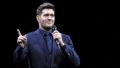 Michael Buble saluda a madre venezolana en pleno concierto