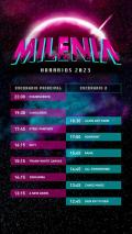 Festival Milenia 2023 anuncia horarios y terraza bar