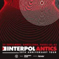 Interpol 20º aniversario de Antics en Barcelona