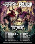 Kreator Anthrax y Testament de gira por Europa