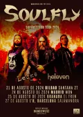 Soulfly cuatro conciertos en España