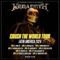 Megadeth visitará Latinoamérica 2024