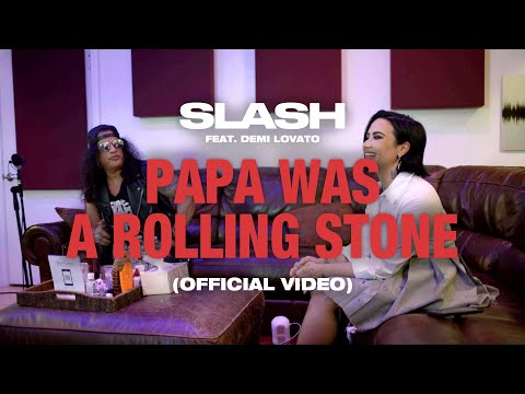 Demi Lovato y Slash versión "Papa Was A Rolling Stone"