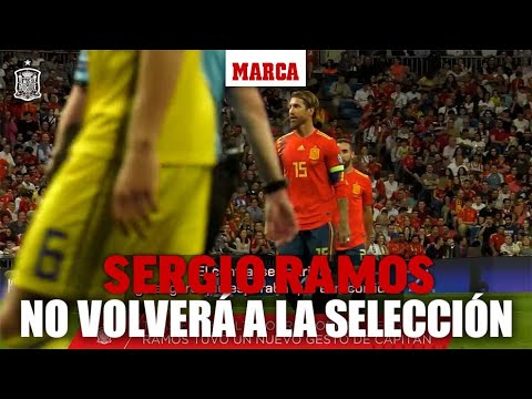 Sergio Ramos retiro de la Selección Española
