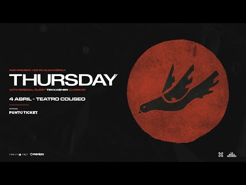 Thursday confirman su debut en Chile
