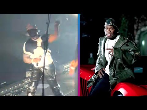 50 Cent Golpea Fan Micrófono