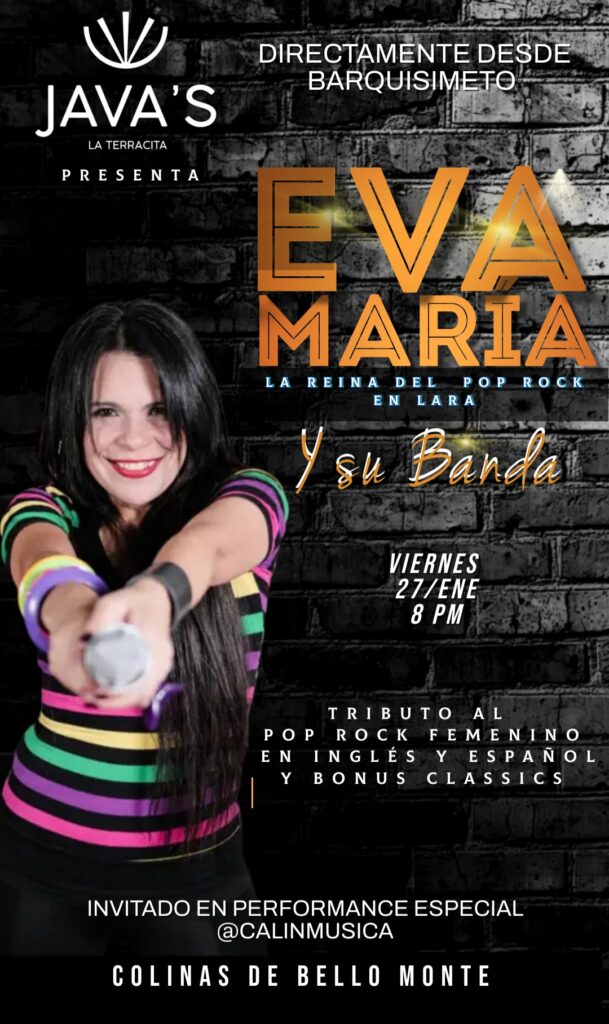 Eva María y su tour por Caracas