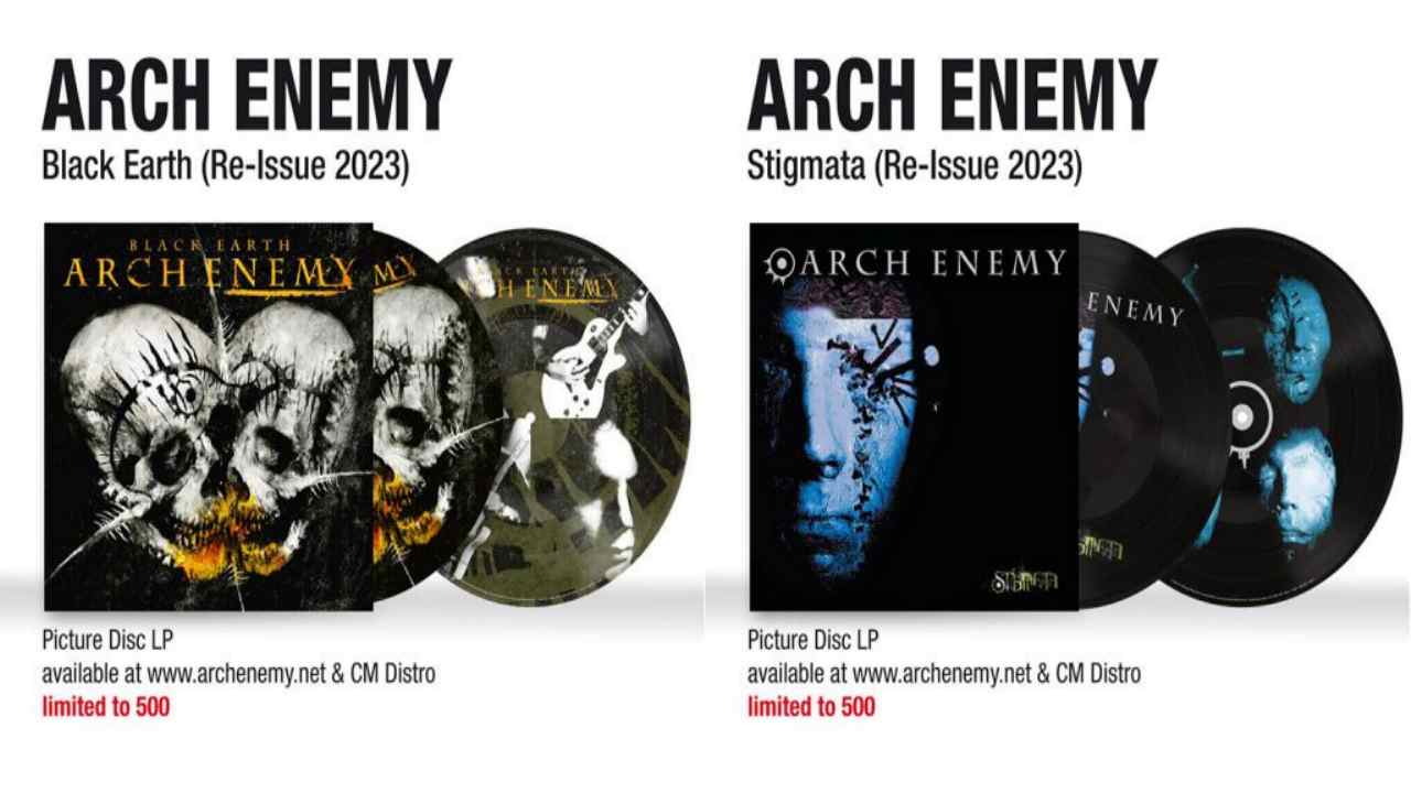 Los primeros trabajos de Arch Enemy vuelven a ver la luz en CD y vinilo
