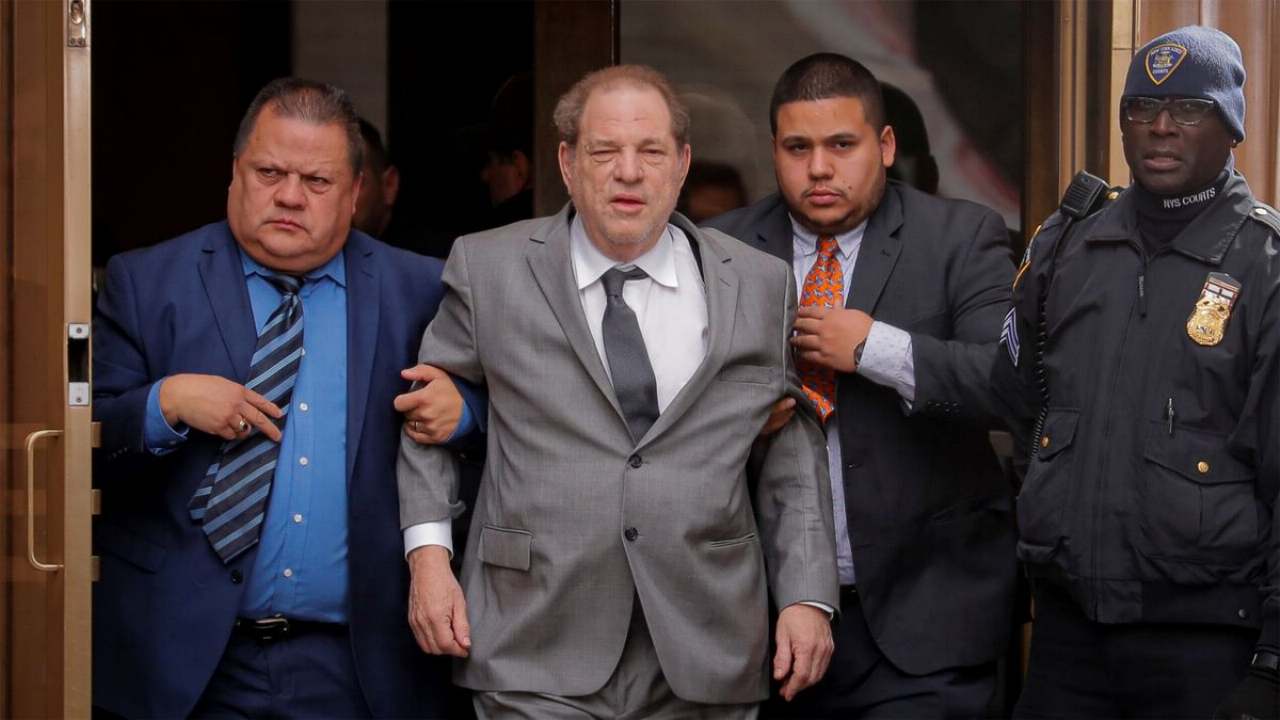 Harvey Weinstein sentenciado a 16 años de prisión por abuso sexual y violación