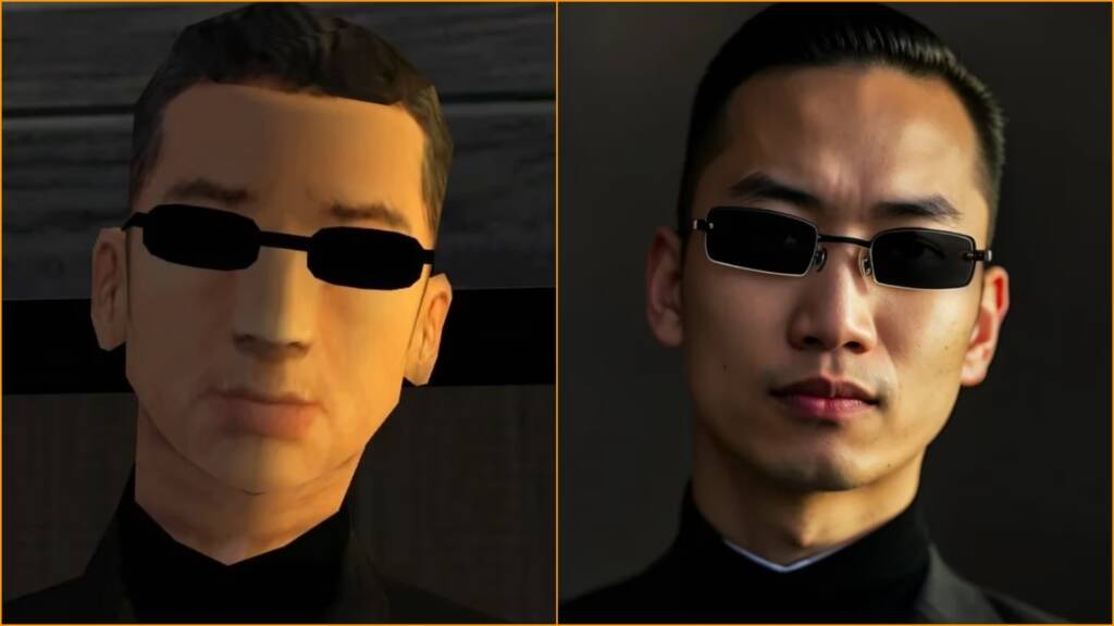 Una IA recrea los personajes de GTA San Andreas en la vida real