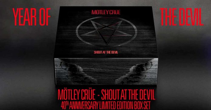 Motley Crue 40 aniversario Shout At the Devil