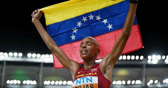 Yulimar Rojas Campeona Mundial cuarto oro