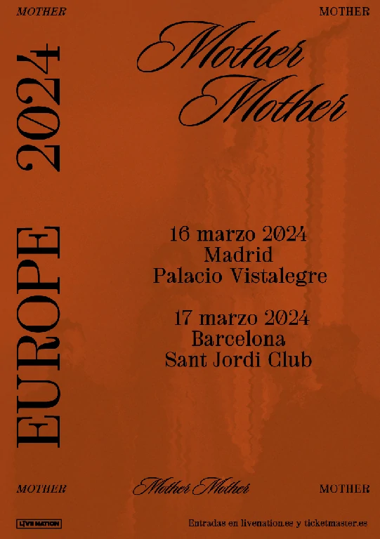 Mother Mother vuelven a Madrid y Barcelona en 2024