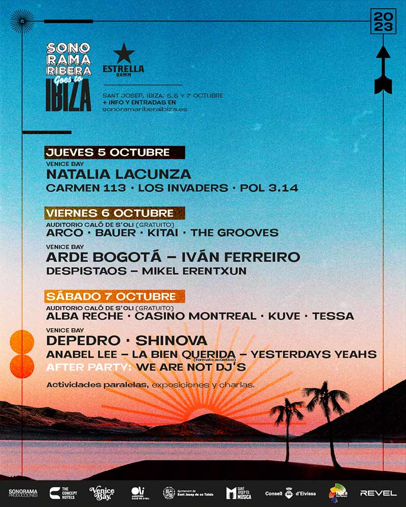 Sonorama Ribera Ibiza celebra este fin de semana su tercera edición