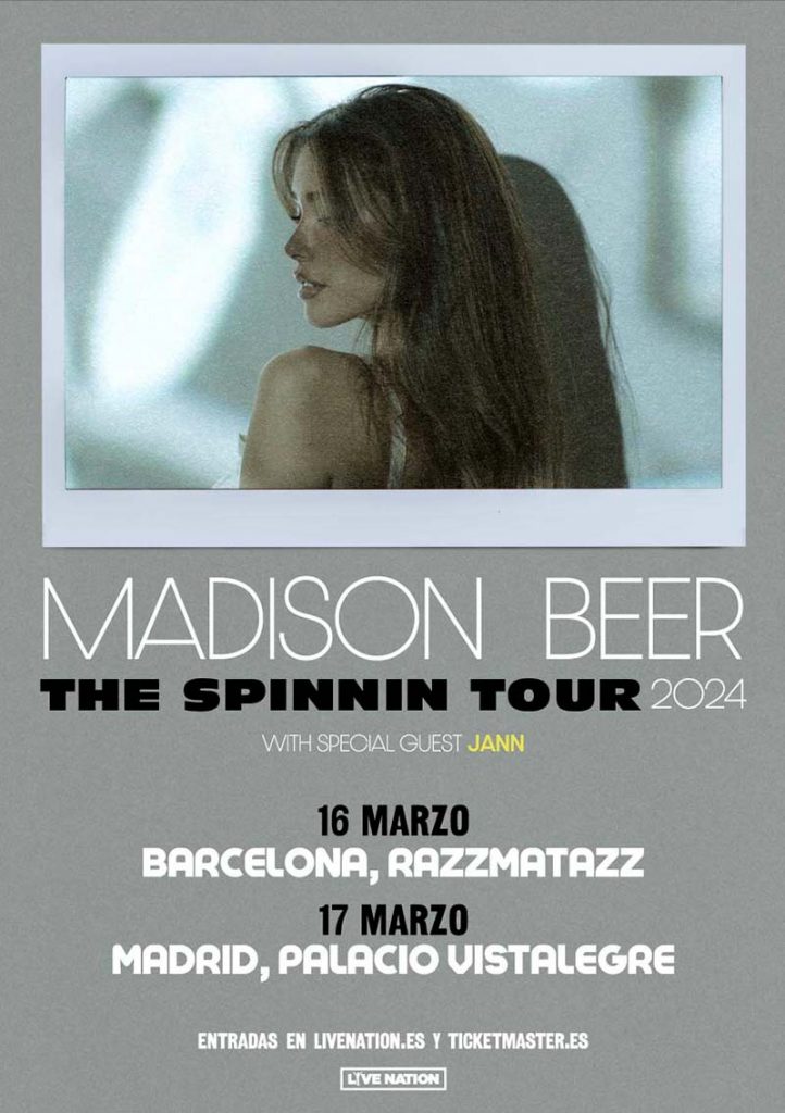 Madison Beer 'The Spinnin Tour' Barcelona Madrid