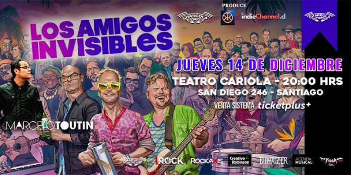 Los Amigos Invisibles regresan a Chile
