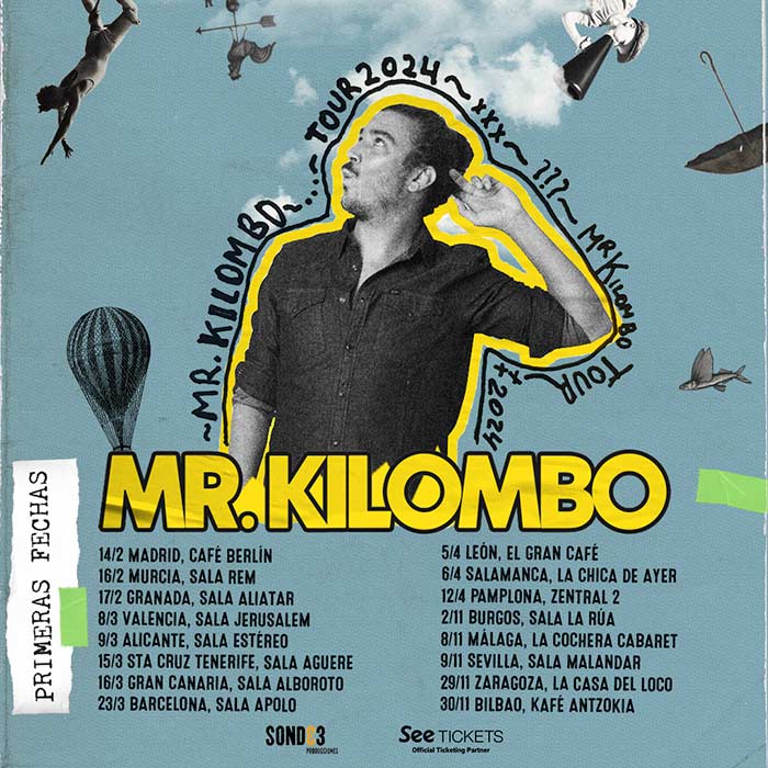 Mr. Kilombo anuncia nueva gira en 2024