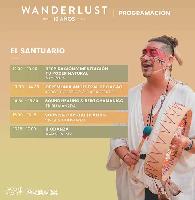 Festival Wanderlust Chile 2023 da a conocer su programación