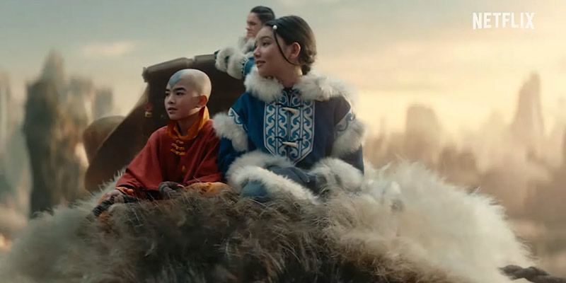 tráiler live action 'Avatar: la leyenda de Aang'