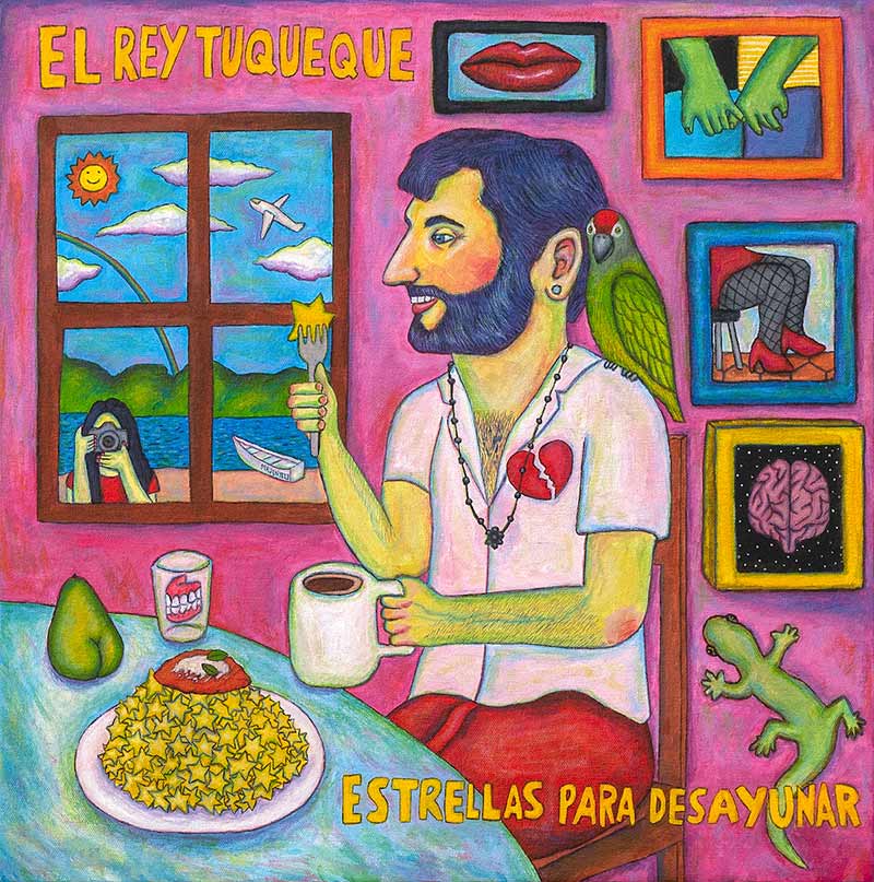 El Rey Tuqueque presenta su álbum “Estrellas para Desayunar”