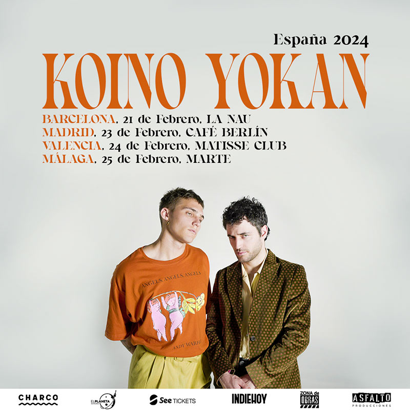 Koino Yokan anuncian su gira Española