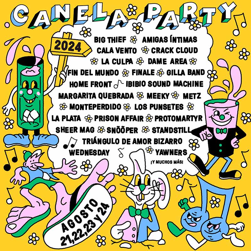 CANELA PARTY 2024 agrega ocho artistas a su cartel