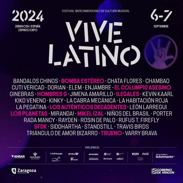Vive Latino España 2024 anuncia su cartel