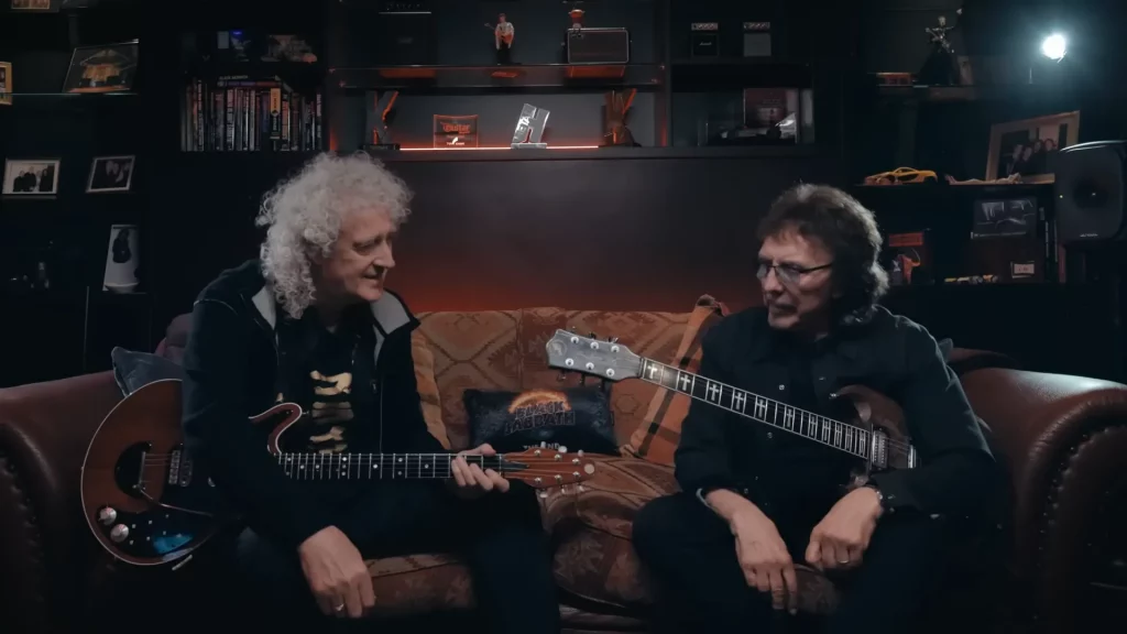 Tony Iommi y Brian May tocan juntos “Paranoid”