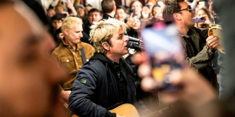 Green Day Jimmy Fallon concierto metro new york