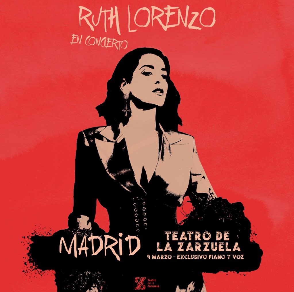 Ruth Lorenzo se presentará en el Teatro de La Zarzuela de Madrid