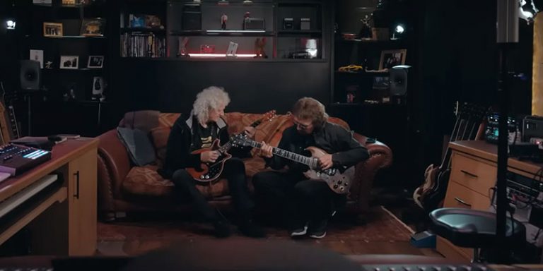 Tony Iommi y Brian May tocan juntos “Paranoid”