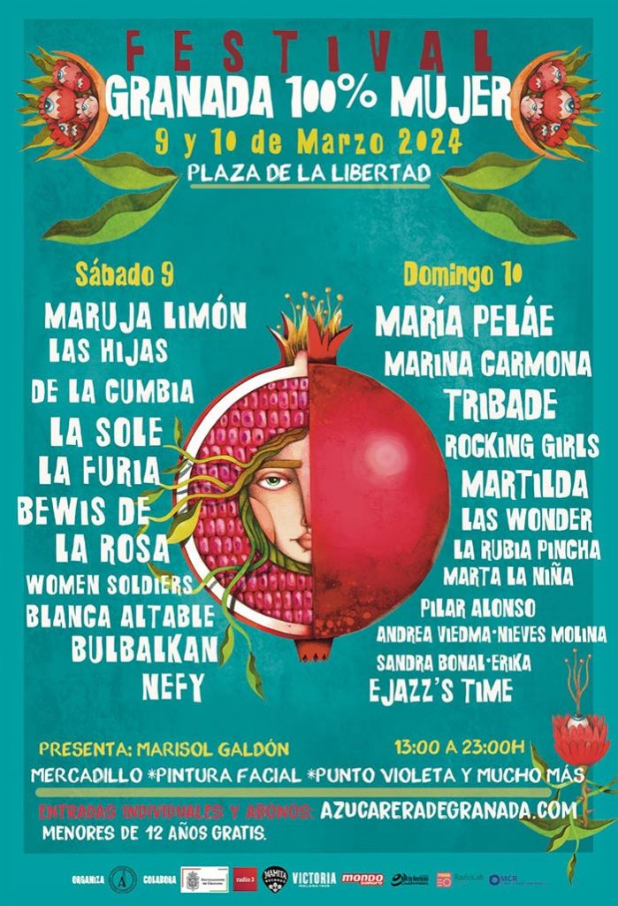Festival 100% Mujer en Granada