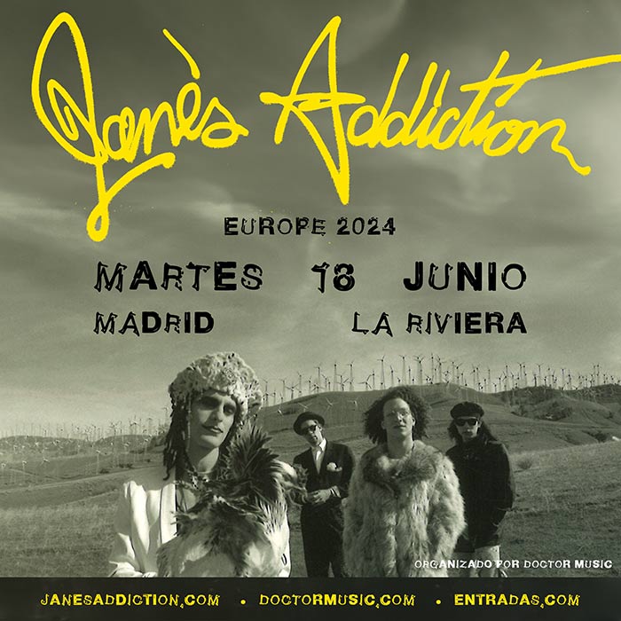 Jane’s Addiction vuelve a Madrid