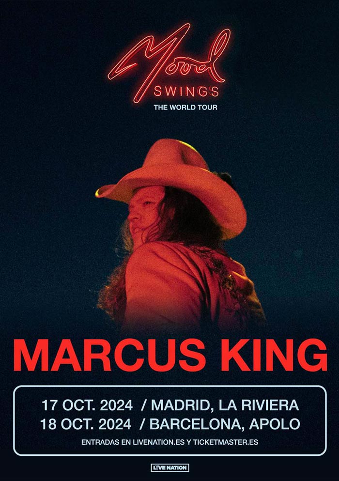 Marcus King gira mundial Madrid y Barcelona