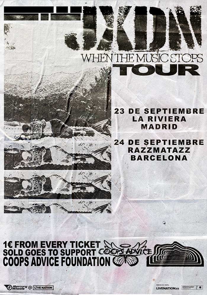 jxdn gira por España septiembre