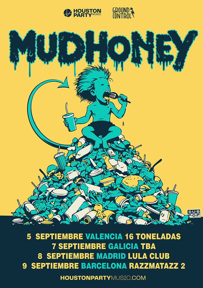 Mudhoney vuelven a España en septiembre