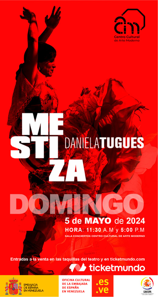 Daniela Tugues presentará el flamenco “Mestiza” en el CCAM