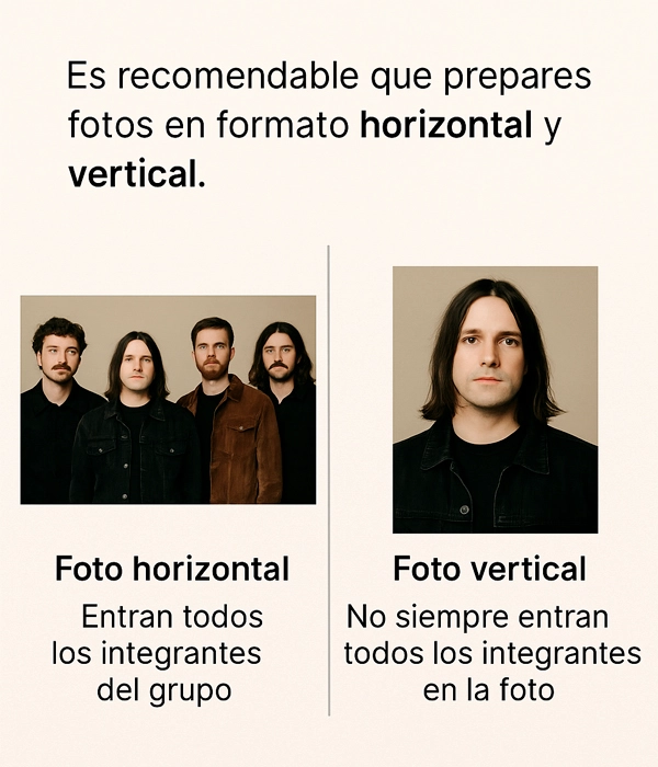 nota de prensa musical