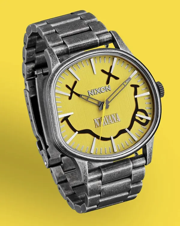 Nirvana y Nixon lanzan un reloj de edición especial