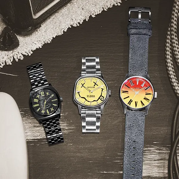 Nirvana y Nixon lanzan un reloj de edición especial