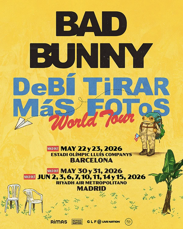Bad Bunny España 2026