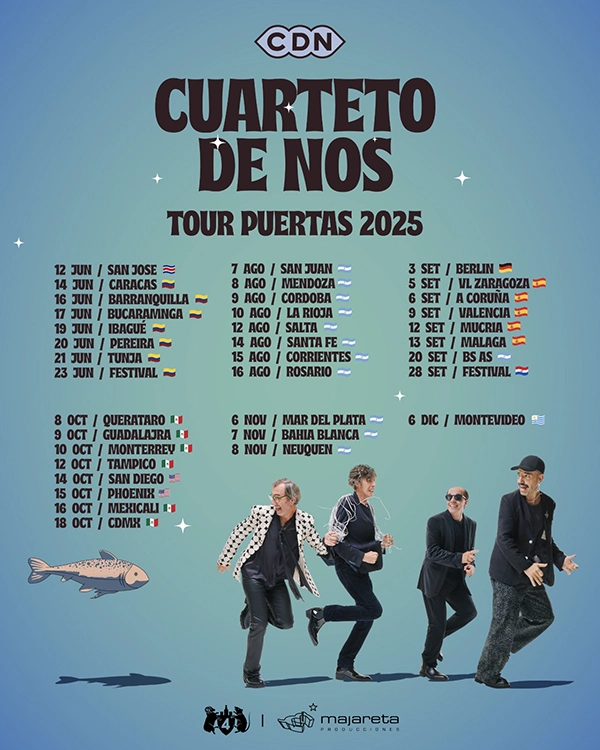 El Cuarteto de Nos Puertas