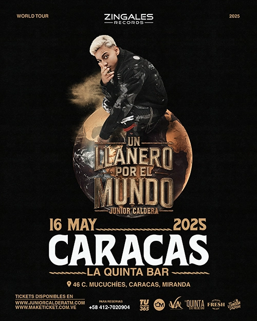 Junior Caldera Un Llanero por el Mundo