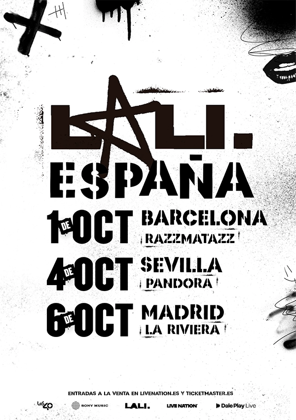 Lali Tour 2025 Barcelona Sevilla Madrid