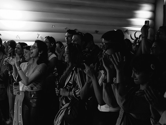 Público de Maya Maya showcase Madrid