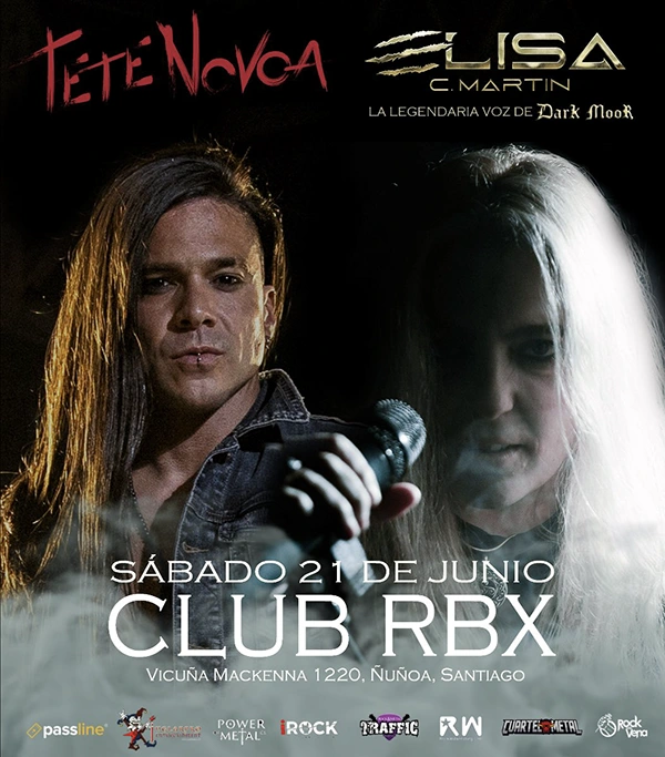 Tete Novoa y Elisa C Martin llegan a Chile