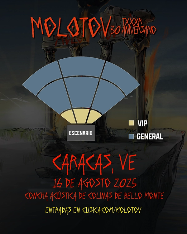 MOLOTOV en Caracas Venezuela