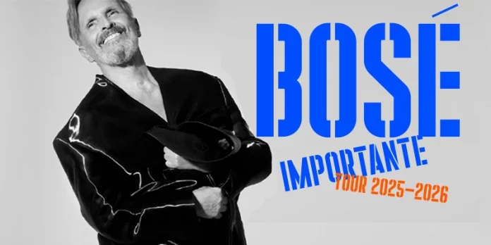Miguel Bosé Tour España 2025