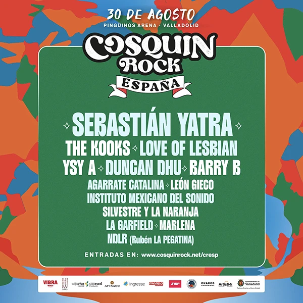 Sebastián Yatra Cosquín Rock España