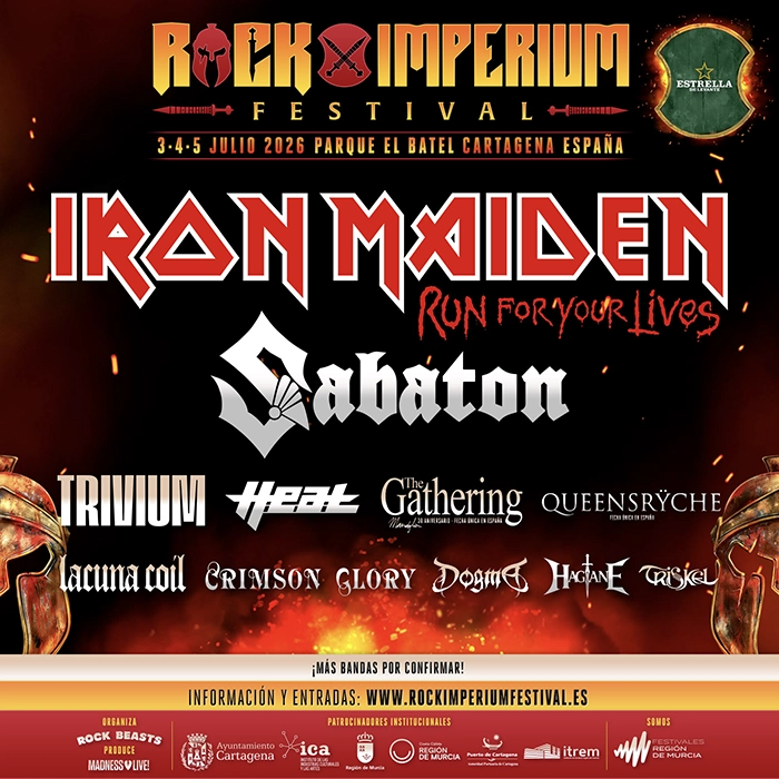 Rock Imperium Festival 2026 Iron Maiden